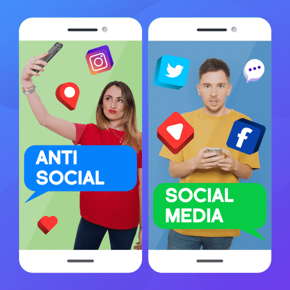 Anti Social Social Media Artwork v2