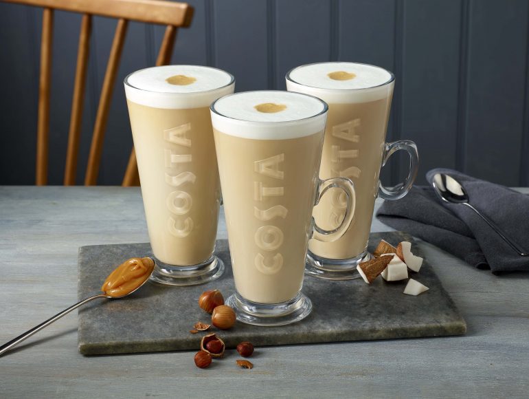 The Caramel Oat Latte+, The Vanilla Coconut Latte+ and Hazelnut Almond Latte+