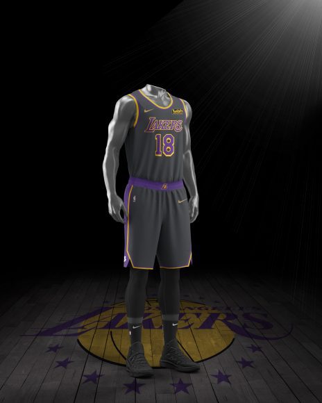 Los Angeles Lakers_2020-21 Nike NBA Earned Edition Uniform