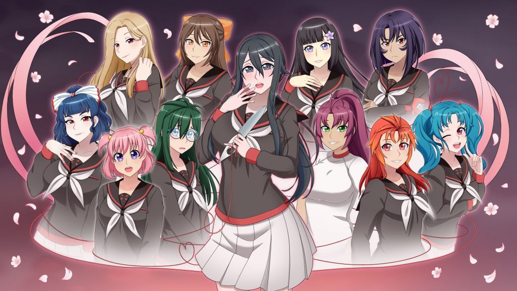yandere simulator 1980s mode all characters