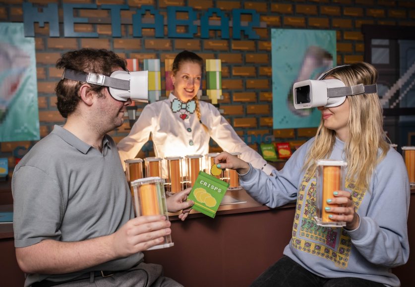 The world’s first ‘in real life’ metaverse bar opens in Shoreditch as part of the UK launch of Heineken Silver. 

