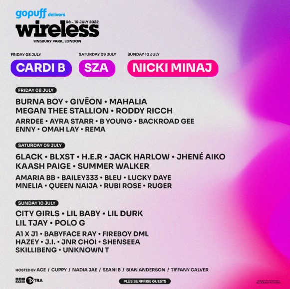 wireless festival: Wireless Festival 2023 dates, line-ups and
