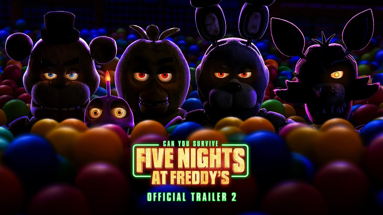 FIVE NIGHTS AT FREDDY'S IN THEATERS AND STREAMING ON PEACOCK THIS