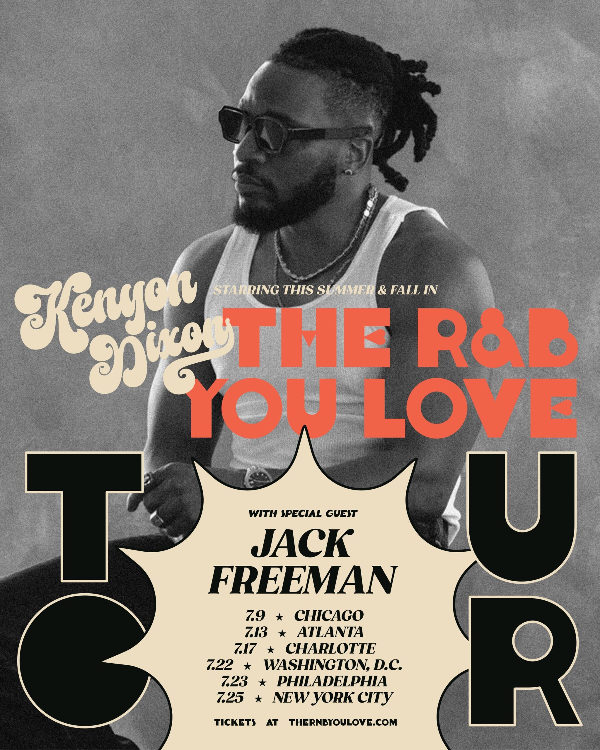 HOUSTON-BASED SINGER JACK FREEMAN JOINS THE R&B YOU LOVE TOUR