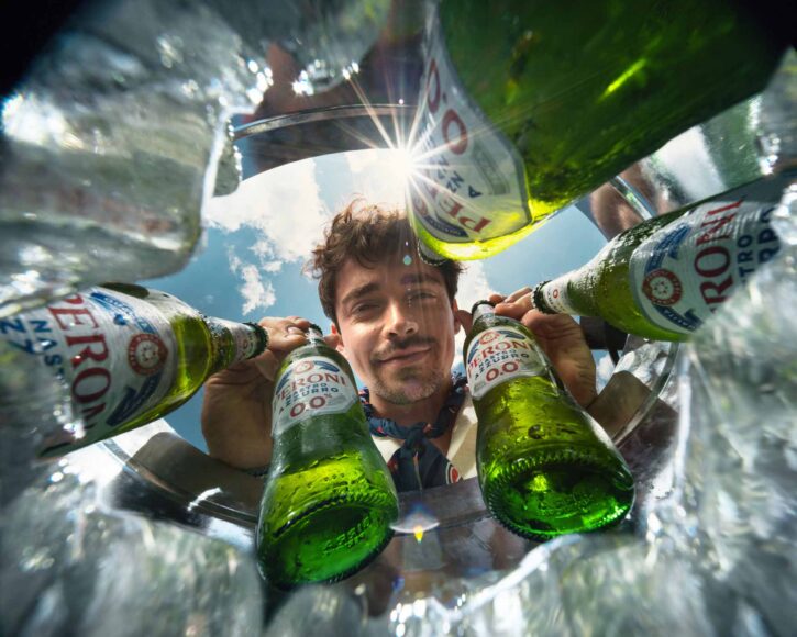 Peroni Nastro Azzurro 0.0%, the super-premium Italian beer brand from Asahi Europe & International, has announced a multi-year partnership with global motorsport and lifestyle icon, Charles Leclerc. As the first ever global brand ambassador for Peroni Nastro Azzurro 0.0%, Charles Leclerc will star in the new ‘0.0% to 100%’ campaign, celebrating the premium brands’ distinctive taste and brand ethos, ‘live every moment’.