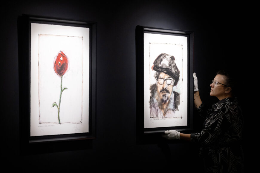 Johnny Depp exhibition at Castle Fine Art