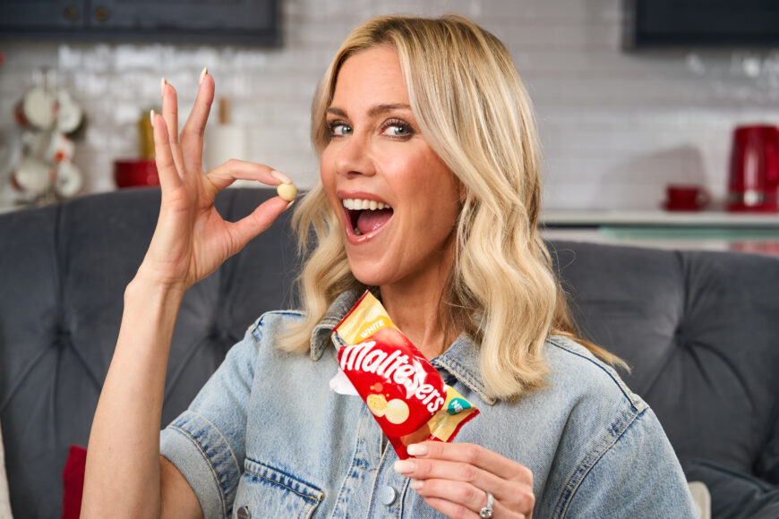 Kate Lawler and Boj Debate How to Eat Maltesers®, London, 16th September 2025