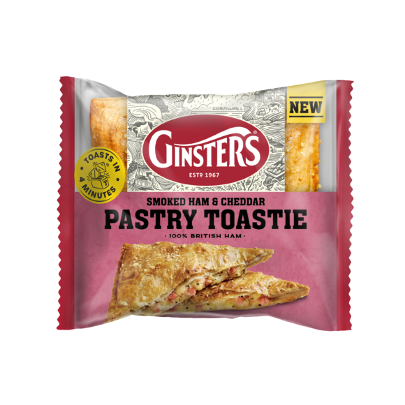 Smoked Ham and Cheddar Pastry Toastie