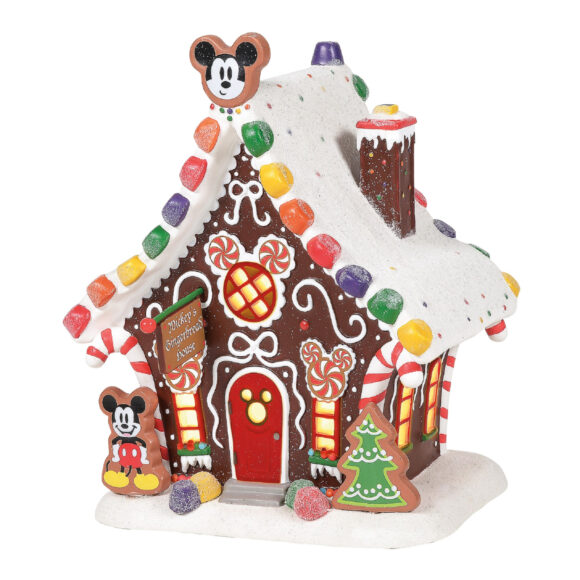 D56 Disney Village Mickey's Gingerbread House by Enesco, £124.95_lg