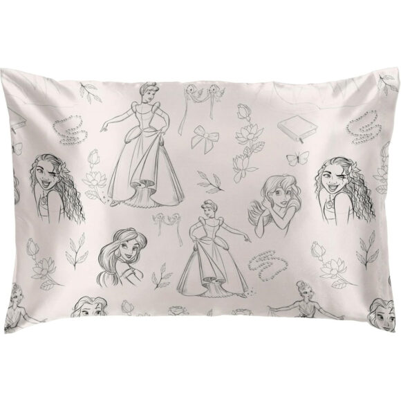 Disney Princess Satin Premium Pillowcase by Jay Franco, £7.99_lg