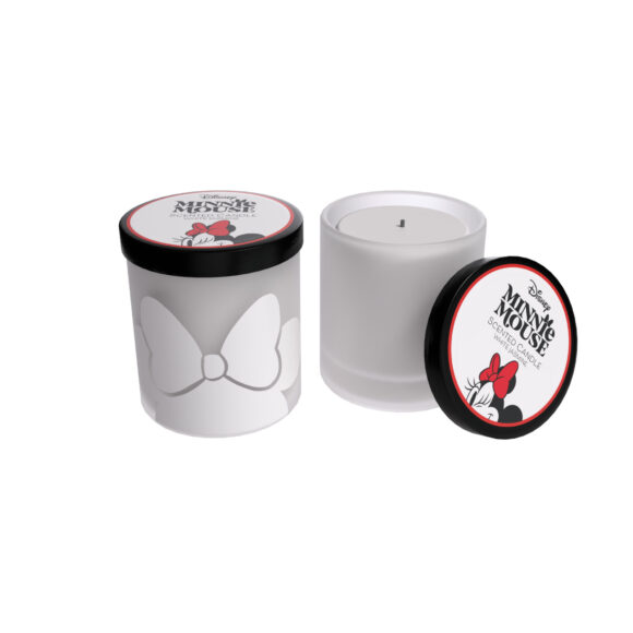 Minnie Mouse White Jasmine Scented glass Candle, £14.99_lg