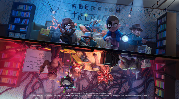 Brawl Stars x Stranger Things 1