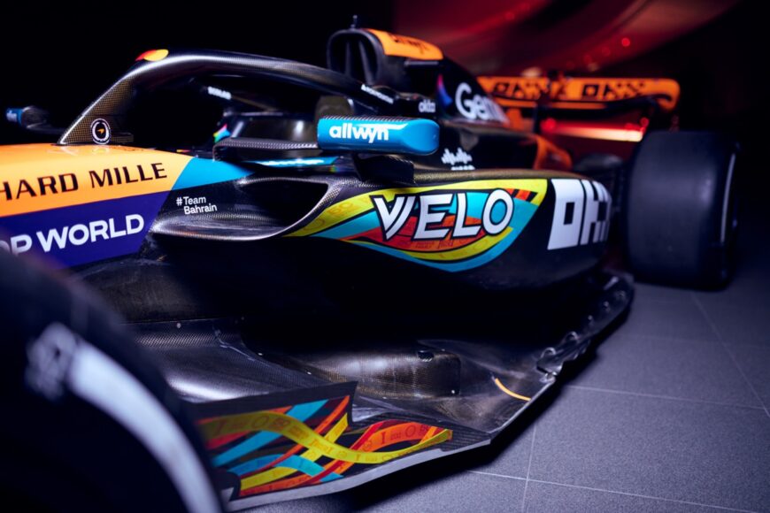 The livery design concept was co-created by nine McLaren Formula 1® Team superfans and features a series of bespoke icons, each representing a cherished fan memory or a symbol of the McLaren Formula 1 ® Team’s successes and community spirit.