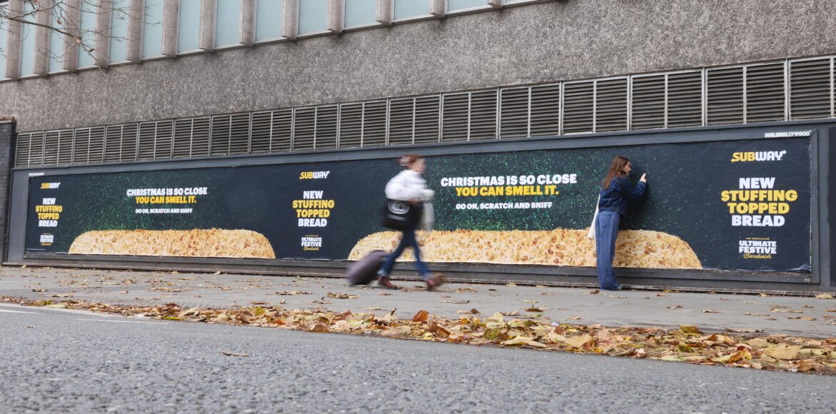 Subway scented billboard image 2