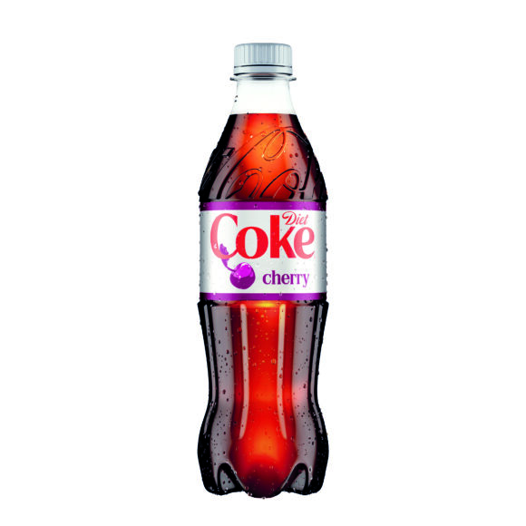 Diet Coke Cherry 500ml bottle