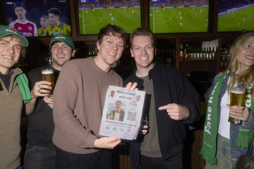 7. Heineken Fans Have More Friends NYC Event - credit Weston Kloefkorn