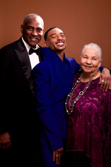 (L-R_ Bernarr Ferebee Sr., Durand Bernarr, Sharolyn Ferebee)