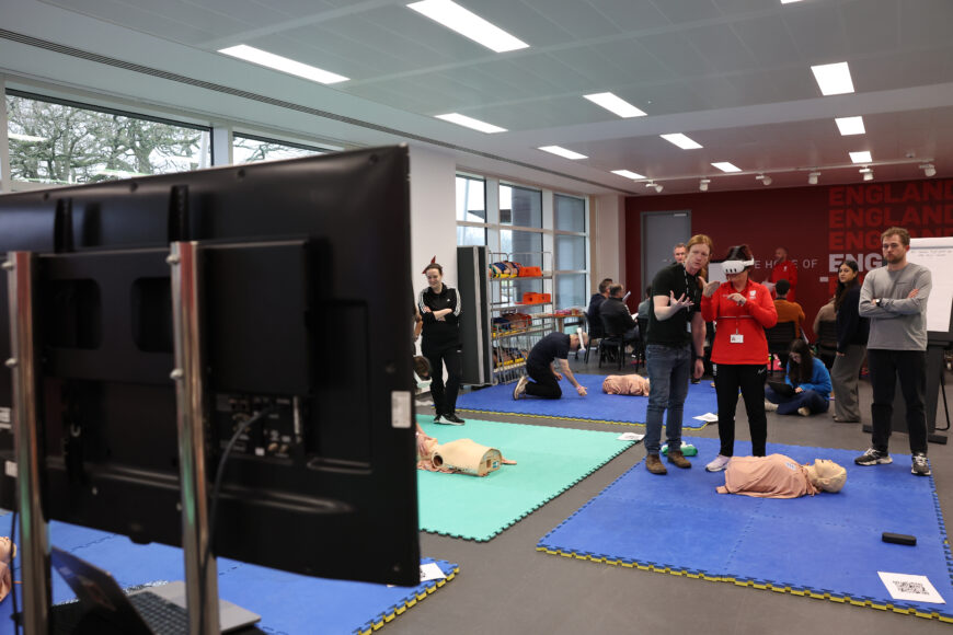 BURTON-UPON-TRENT, ENGLAND - FEBRUARY 03:  at St Georges Park on February 03, 2026 in Burton-upon-Trent, England. (Photo by Nathan Stirk - The FA/The FA via Getty Images)