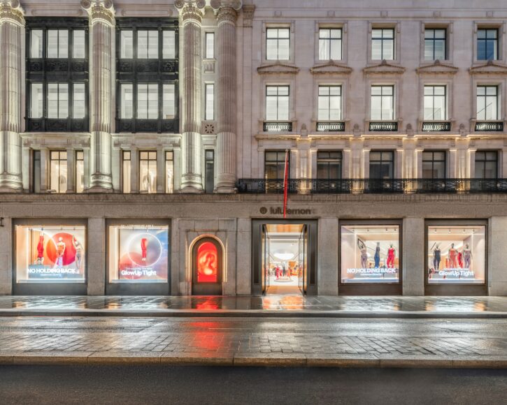 lululemon Regent Street flagship store in London