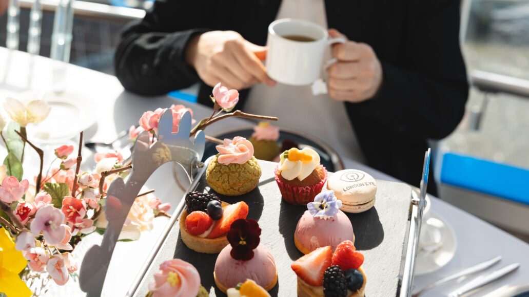 LONDON EYE SPRING AFTERNOON TEA