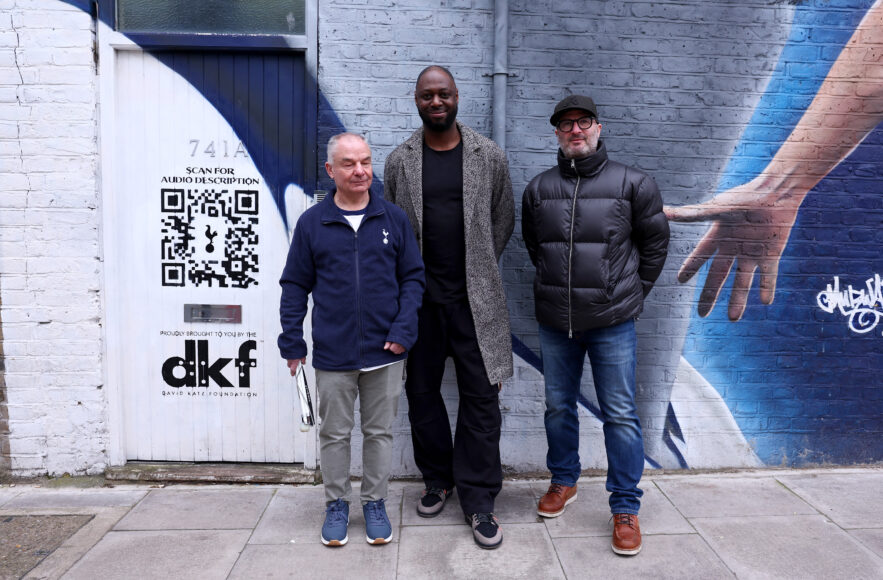 Audio Description for Spurs Murals x Ledley King x Murwalls