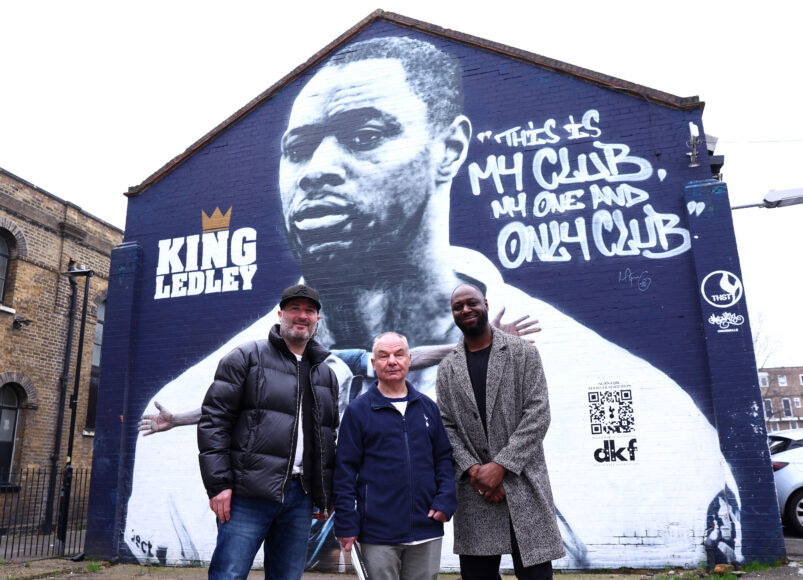 Audio Description for Spurs Murals x Ledley King x Murwalls