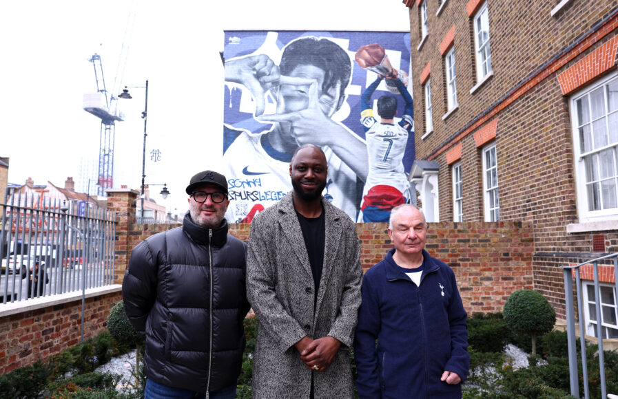 Audio Description for Spurs Murals x Ledley King x Murwalls
