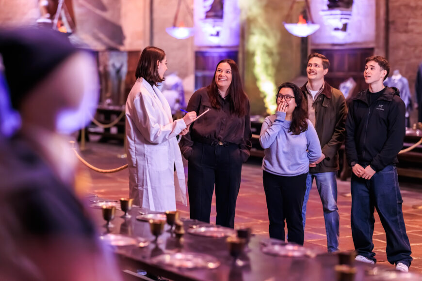 Emotional reactions throughout the Warner Bros Studio Tour London