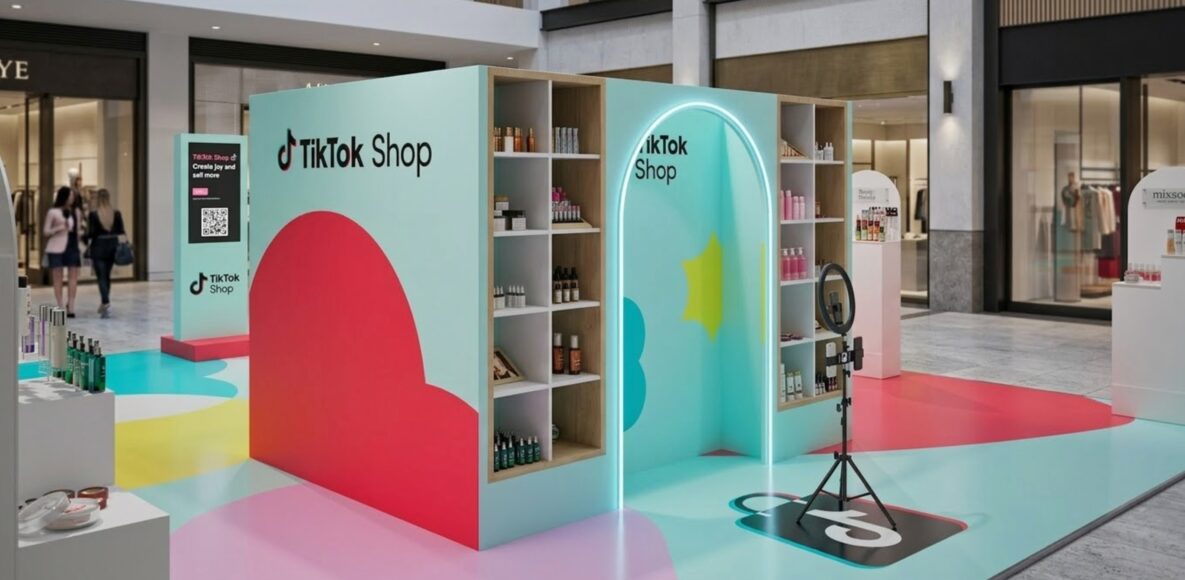 TikTok Shop Spring Sale Pop-up