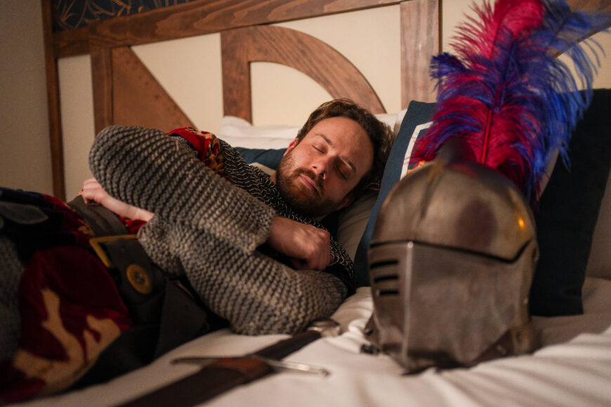 WARWICK CASTLE'S GOOD KNIGHTS SLEEP (1)