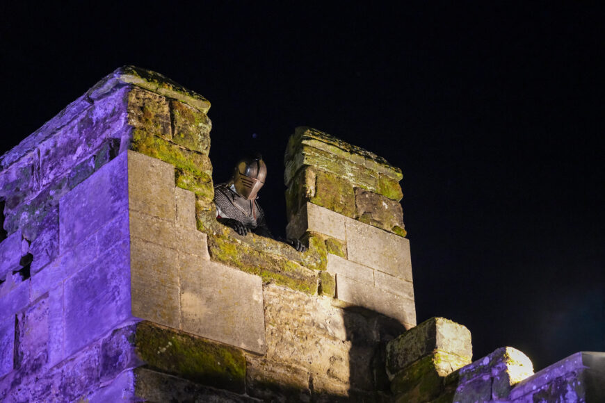 WARWICK CASTLE'S GOOD KNIGHTS SLEEP (12)