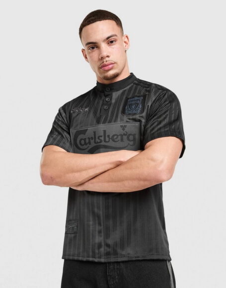 adidas x Liverpool FC 95_96 Special Jersey – Black – £130