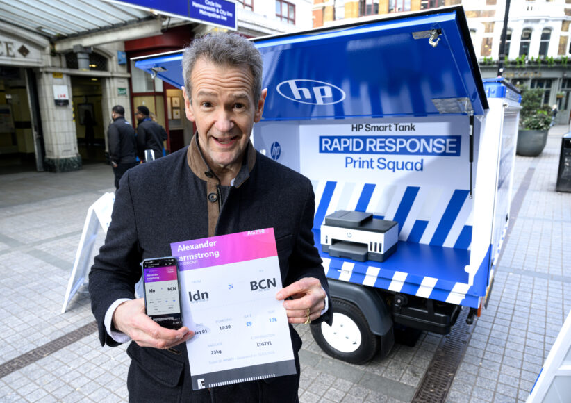Alexander Armstrong supports HP’s Rapid Response, London, 11th March 2026