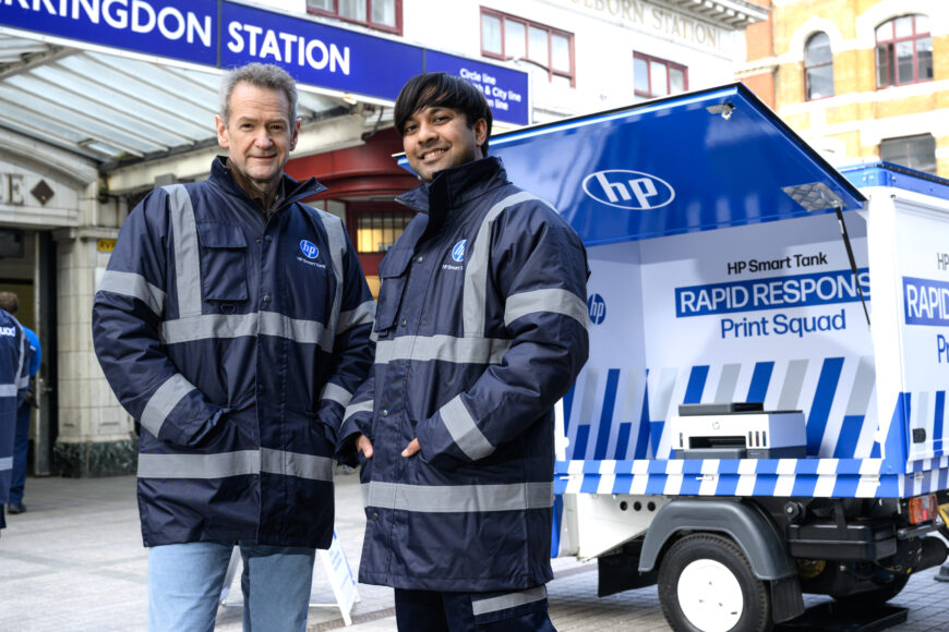 Alexander Armstrong supports HP’s Rapid Response, London, 11th March 2026