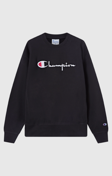 CHAMPION - REVERSE WEAVE Men’s Crewneck Sweatshirt Black £85.00 - www.championstore.com