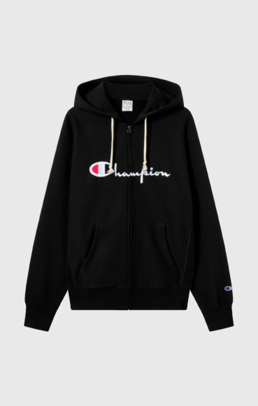 CHAMPION - REVERSE WEAVE Men’s Zip Hoodie Black £105.00 - www.championstore.com.png