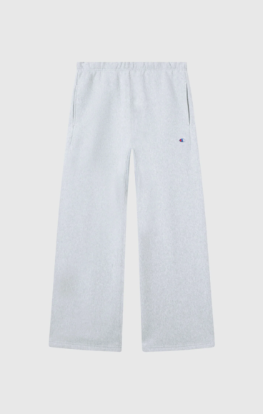 Champion - Men’s Heavyweight Wide-Leg Fleece Jogger Pants Reverse Weave Light Grey - £65 - www.championstore.com