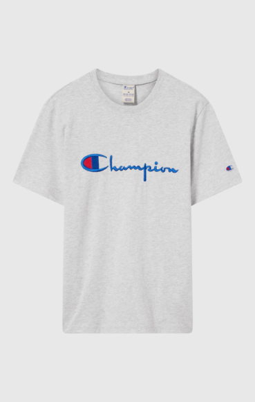 Champion - REVERSE WEAVE Men’s T-Shirt Grey - £40 - www.championstore.com