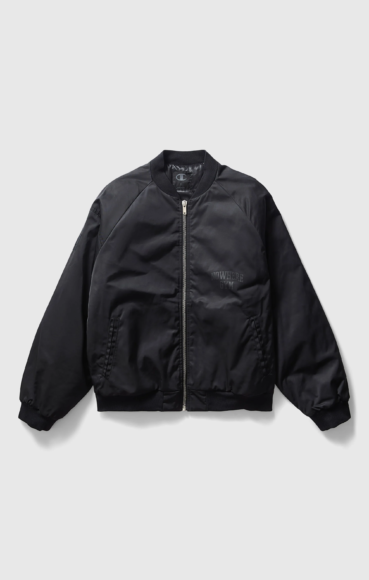 Champion - Unisex Bomber Jacket Nowhere Gym Black - £305 - www.championstore.com