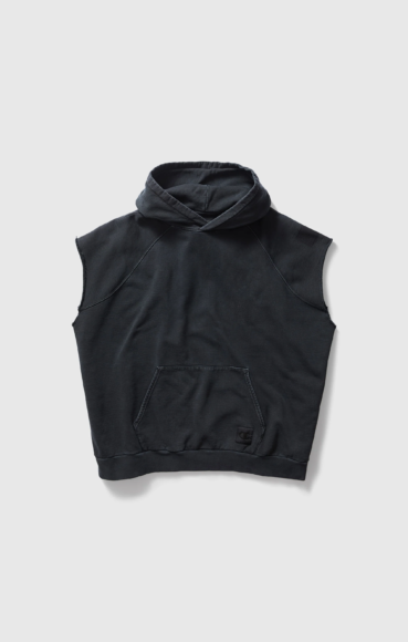 Champion - Unisex Sleeveless Hooded Sweatshirt Nowhere Gym Black - £175 - www.championstore.com