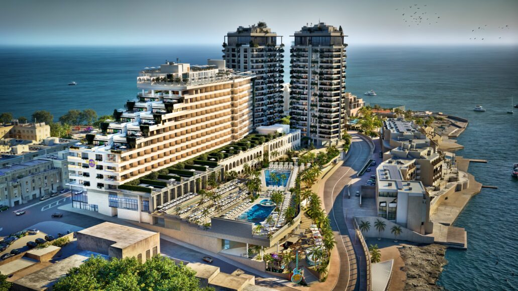 Hard Rock Hotel Malta Rendering