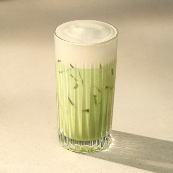 Starbucks Protein Iced Vanilla Protein Matcha Latte, Glass