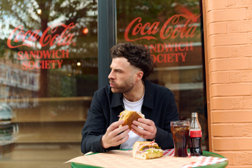 NO MORE SOLO SARNIES: JORDAN NORTH LEADS A NEW ERA OF SHARED LUNCHES AS COCA-COLA ZERO SUGAR LAUNCHES ‘COKE SANDWICH SOCIETY’