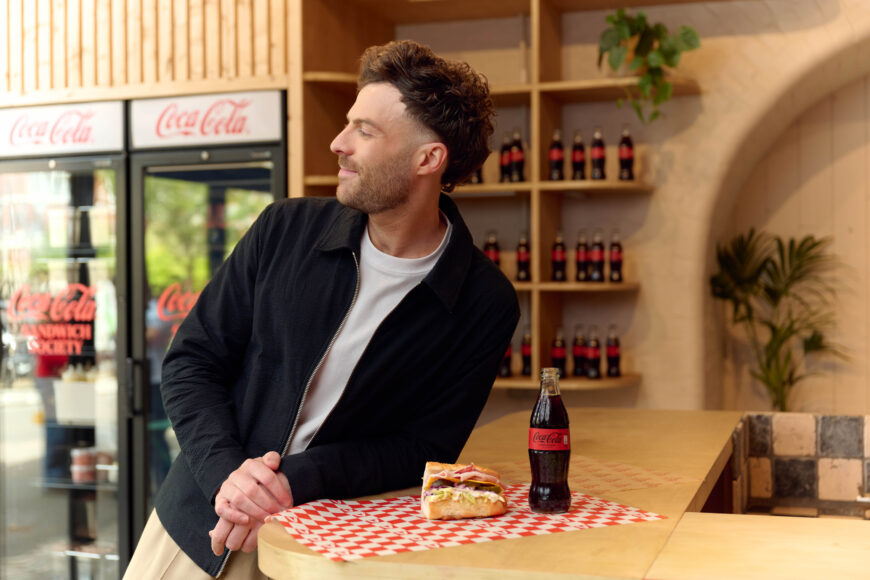 NO MORE SOLO SARNIES: JORDAN NORTH LEADS A NEW ERA OF SHARED LUNCHES AS COCA-COLA ZERO SUGAR LAUNCHES ‘COKE SANDWICH SOCIETY’