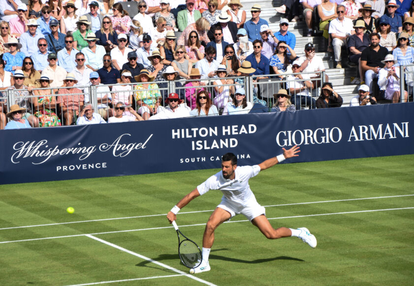 Novak Djokovic at the Giorgio Armani Tennis Classic (Timothy Edwards) 2