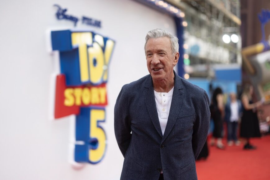 Tim Allen attends the UK Launch Event of Disney and Pixar's 'Toy Story 5' at Odeon Luxe Leicester Square, London on May 28th, 2026. (Photo by StillMoving.Net for The Walt Disney Company Limited)