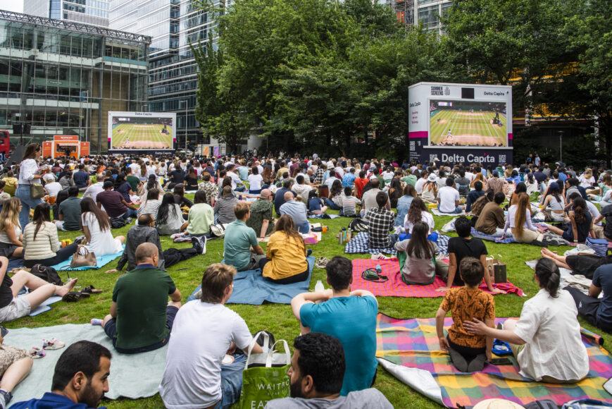 Canary Wharf Summer Screens 2
