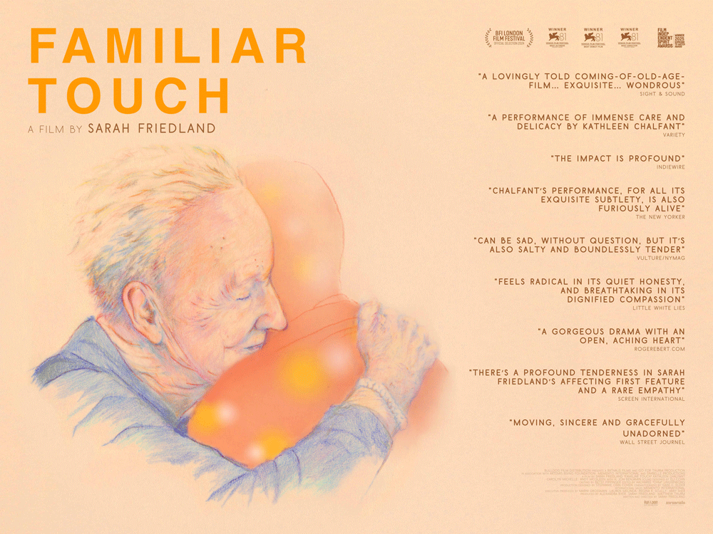 FAMILIAR TOUCH UK CINEMA RELEASE DATE CONFIRMED AS AWARD-WINNING DEMENTIA DRAMA ARRIVES THIS JUNE!