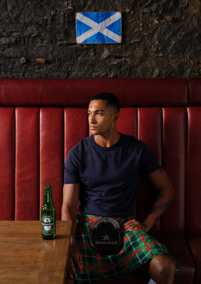 Heineken Fabric of the Nation Kilt - Solo Bottled Heineken Original