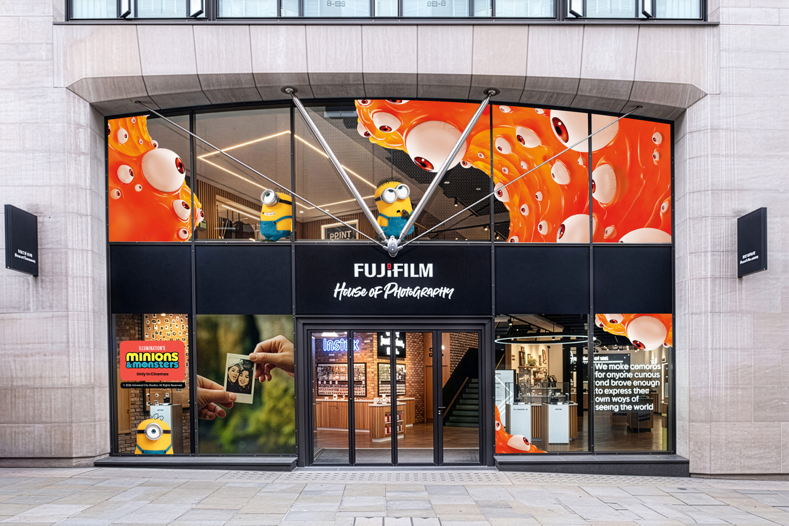 MINIONS & MONSTERS EXPERIENCE LANDS IN LONDON AS FUJIFILM LAUNCHES FREE IMMERSIVE EVENT!